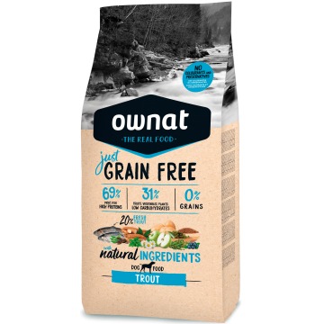 Ownat Just Grain Free Trout 14 kg