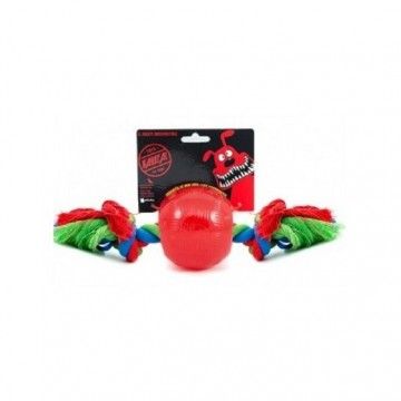 Radical Rojo Bola con Cuerda L 10cm