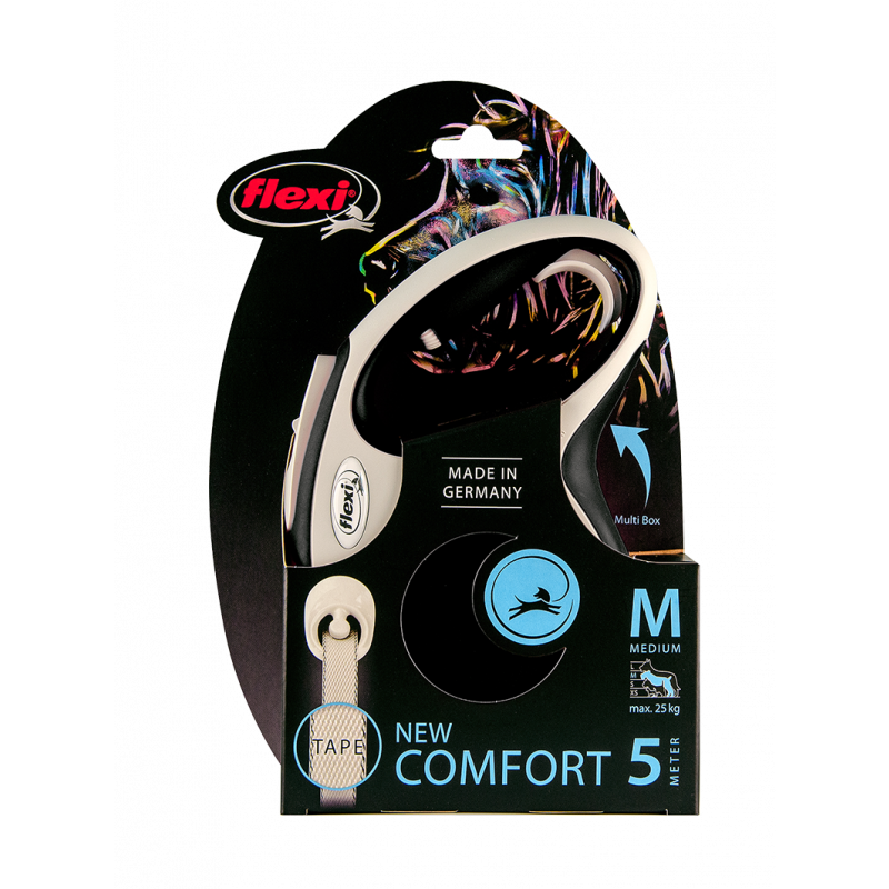 Flexi new comfort negro cordón 