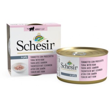 Schesir, Comida Húmeda para Gatos Adultos, Sabor atún con lubina en  gelatina Blanda - Total 1,7 kg (20 Sobres x 85 gr) : : Productos  para mascotas