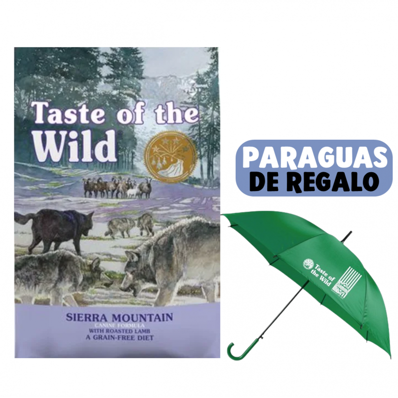 Taste of the Wild Sierra Mountain comida húmeda para perros