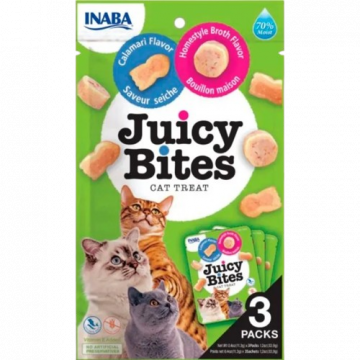 Churu Cat Juicy Bites Calamar y Caldo casero