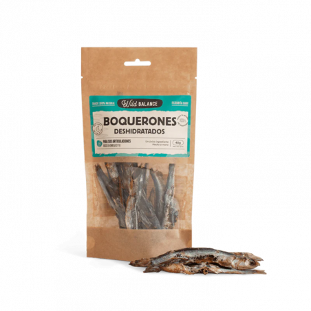 Wild Balance BOQUERONES DESHIDRATADOS Snack para perros