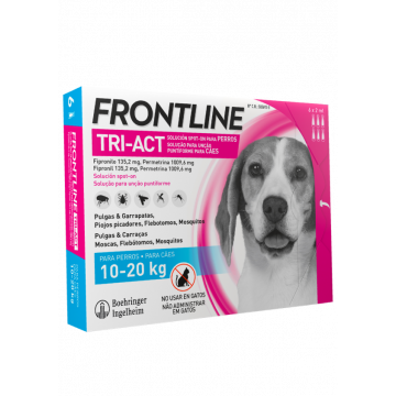 Caja 6 pipetas Frontline 10 - 20 Kg