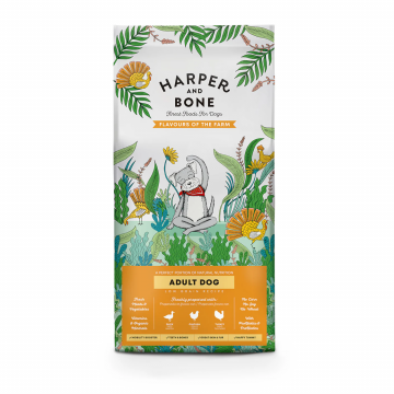 Harper and Bone Dog Adult Medium & Large Flavours Farm