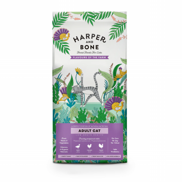 Harper and Bones Cat Adult Flavours Farm