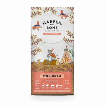 Harper and Bone Cat Grain Free Sterilised Wild Mountain