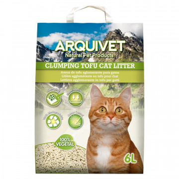 Arquivet Clumping Tofu Cat Litter 6 Litros