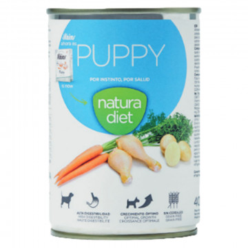 Natura Diet Lata Dog Puppy 400 gr