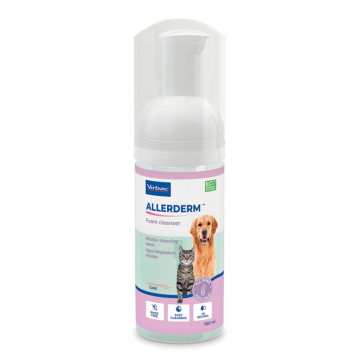 Virbac Espuma Limpiadora para Perros y Gatos Allerderm Foam 100ML