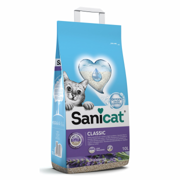 Sanicat Classic Arena Para Gatos Aroma Lavanda