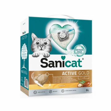 Sanicat Active Gold Arena Para Gatos