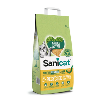 Sanicat Natura Activa Recycled Arena Para Gatos