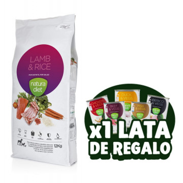 Natura Diet Lamb & Rice + lata gratis