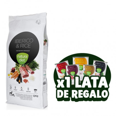 Natura Diet Iberico & Arroz + lata gratis