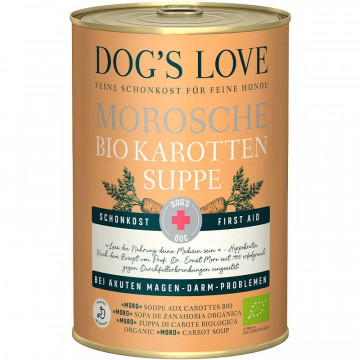 Dog´s Love DOC Vet Lata 400 Gr Zanahoria