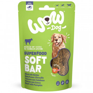 Wow Snacks Barritas de Vacuno con Calabaza para Perros