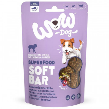 Wow Snacks Barritas de Cordero con Remolacha para Perros