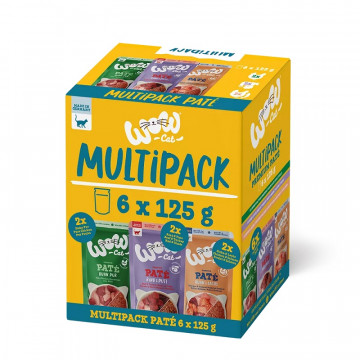 Wow Multipack Pate en Sobre para Gatos Adultos