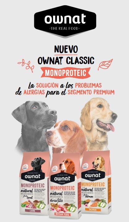 ▷ Ownat Classic Monoprotein De Cordero Para Perro 【 Perro 】